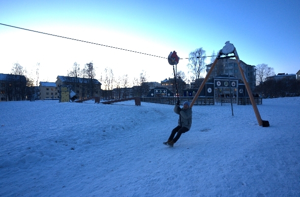 民宿→北極圈科學博物館→民宿→極光之夜