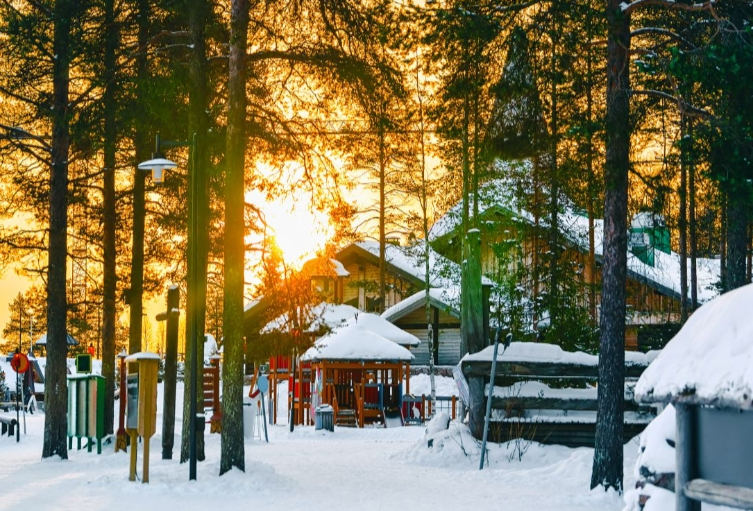 聖誕老人村→玻璃屋