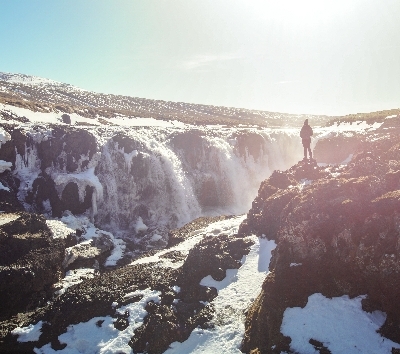 DAY7 米湖地熱谷→眾神瀑布→胡薩維克賞鯨→阿克萊里→極光之夜