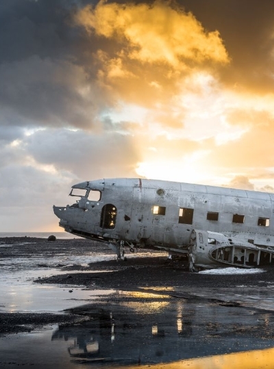 10/03 賽爾福斯→塞里雅蘭瀑布→斯科加瀑布→黑沙灘(飛機殘骸/玄武岩壁)→維克