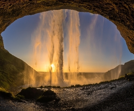 DAY4 賽爾福斯→塞里雅蘭瀑布→斯科加瀑布→黑沙灘(飛機殘骸/玄武岩壁) →維克→極光之夜